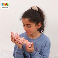 Mmluck Vinyl Bebe Doll, Mini Soft Touch Silicone Reborn Doll, Đồ chơi búp bê sơ sinh Vinyl Sống động như thật Silicone Reborn Búp bê bé Đồ chơi trẻ mới biết đi