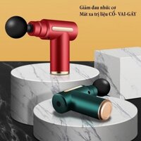 [MMS] Máy massage cầm tay 4 đầu 6 chế độ, Máy mát xa toàn thân , Máy đấm lưng cầm tay, Súng massage cầm tay -yenadgdey