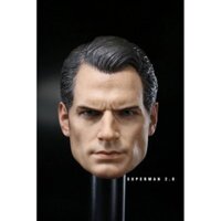 Mnotht Toy 1/6 Scale DC Superman Clark Kent Head Sculpt For Hot Toys Body action figure toys collections-UYT-168