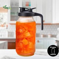 Mntt Đồ uống Mason Jar Bộ lọc bằng thép không gỉ Nước ép lớn