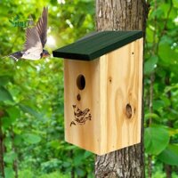 Mntt Finch Nest Nhà chim bồ câu bằng gỗ ngoài trời