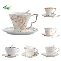 Mntt Gốm Cà Phê Muỗng Bộ Đĩa Vintage Coffeeware Quà Tặng Nhà