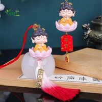 Mntt Phật Quan Âm Xe Mặt Dây Chuyền Nhựa Thủ Công Gương Chiếu Hậu Đồ Trang Trí Trang Trí Nhà