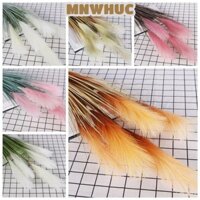 Mnwhuc 5 Đầu Hoa Giả Bó Hoa Trang Trí Nhà DIY Bình Hoa Cảm Ứng Thật Sắp Xếp Hoa