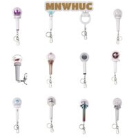 Mnwhuc Kpop Light Stick, Light Concert Aid Keyring, Hiphop Luminous Rod Mặt dây chuyền Cô gái