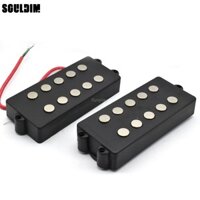 Mở Bass Guitar Pickup 5 Dây Đôi Cuộn Humbucker Bán Nam Châm Gốm 62 Mm Cho Phong Cách Âm Nhạc Bass Đàn Guitar Phụ Kiện