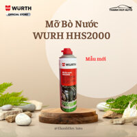 Mỡ Bò Nước Bôi Trơn Chịu Nhiệt, Chống Ăn Mòn WURTH HHS 2000 dạng xịt 500ml (Nhập Khẩu Chính Hãng)