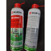 Mỡ bò nước chịu nhiệt Wurth HHS 2000 500ML