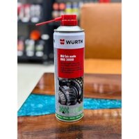 Mỡ bò nước dạng xịt bôi trơn bảo vệ bề mặt chịu nhiệt Wurth HHS 2000 500ml