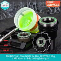 Mỡ Bôi Trơn Chịu Nhiệt Xe Đạp LEBYCLE 50g ( Mỡ Xanh ) - Bảo dưỡng hiệu quả