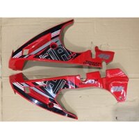 Mỏ cày Ex150 - Đỏ tem đen