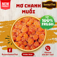 Mơ Chanh Muối 500g nông sản khô tự nhiên và đồ ăn vặt Dried Co, SavourThai hương vị Thái Lan