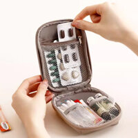 [Mở cửa hàng giảm giá 50%] Túi đựng thuốc di động du lịch Nhật Bản Túi đựng thuốc sơ cứu di động ngoài trời Túi đựng thuốc nhỏ đứng gia đình Mini