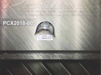 MỎ DÈ TRƯỚC PCX 2018 MẠ CHROME