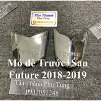 Mỏ Dè trước sau Inox dành cho xe Future FI 2012-2017, Future 2018-2019 - Future FI 2018-2019