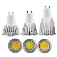 Mờ Đèn Trợ Sáng GU10 3 W/5 W/Bóng Đèn LED 7W AC85-265V COB Đèn Led GU10 đèn LED Trắng Ấm/Trắng Lạnh/Trắng