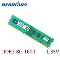 Mô Đun Bộ Nhớ hongxiang 8g ddr3l 1600 1333 Kênh Kép Điện Áp Thấp 1.35v Dành Cho Máy Tính Để Bàn