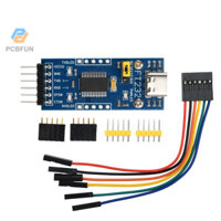 Mô-đun giao tiếp nối tiếp Pcbfun USB sang TTL Ft232Rl Chip Bảng màu xanh