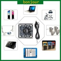 Mô-đun máy ảnh USB BON 100 độ OV9732 1MP 1280x720 Điểm tiêu cự cố định có cáp chuyển đổi cho Win XP 7 8 10 Không cần Dri