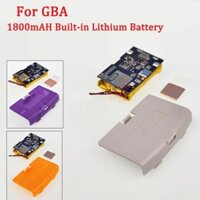 Mô-đun pin sạc Li-ion USB-C 1800mAH cho Game Boy Advance cho GBA Highlight với vỏ pin cổng sạc Type-C