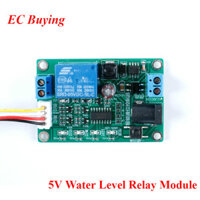 Mô-đun rơle lỏng mực nước DC 5V Bộ điều khiển tự động Công tắc cảm biến chất lỏng Van điện từ Bảng điều khiển bơm động cơ