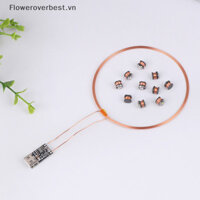 Mô-đun sạc điện không dây FBVN 5V Cuộn dây LED không dây Bộ phát cuộn cảm ứng + 10 chiếc Đèn thu Lighg Đồ chơi mô hình HOT