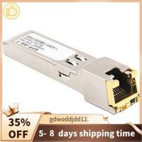 Mô-đun SFP cao cấp Công tắc RJ45 Gbic 10 / 100 / 1000 Đầu nối SFP Đồng RJ45 SFP Mô-đun Cổng Gigabit Ethernet 1 Cái