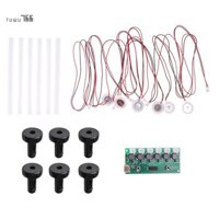 Mô-đun tạo độ ẩm DIY Kit Bảng điều khiển phun sương siêu âm Máy phun sương Trình điều khiển bảng mạch 6 vòi phun