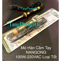 Mỏ Hàn Cầm Tay NANGONG 100W-220VAC Loại Tốt. Giá Bán 1 Cây Là 119k