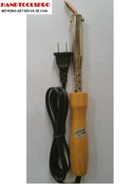 Mỏ Hàn Chì Bằng Điện Mũi Cong Cán Gỗ 40W BÁ QUANG