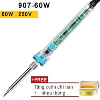 Mỏ hàn chì chỉnh nhiệt độ 60W No.907 Tặng cuộn chì nhựa thông