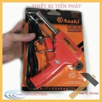 Mỏ Hàn Chì, Mỏ Hàn Thiếc 60W 220V Tự Động Đẩy Thiếc - Chì, Hãng ASAKI AK-9095 Mẫu Mới Chất Lượng Cao (Chính Hãng)