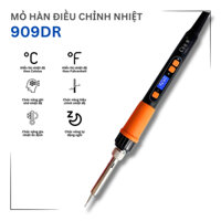 Mỏ hàn Mini 909DR 80W có màn hình LCD điều chỉnh nhiệt độ