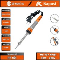 Mỏ Hàn Nhiệt, Mỏ Hàn Chì, Mỏ Hàn Thiếc 30W - 220V K-9038 Kapusi Nhật Bản, kim loại cứng, sửa chữa các thiết  bị điện -HN