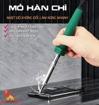 Mỏ hàn nhiệt tay hàn thiếc 60W Wynns lõi gia nhiệt tăng cường cao cấp làm nóng nhanh giữ nhiệt không thay đổi nhiệt làm nóng từ ngoài vào trong mối hàn đẹp an toàn - Tặng cuộn thiếc & nhựa thông mỏ hàn thiếc mỏ hàn chì