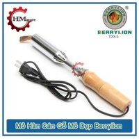 Mỏ hàn thiếc cán gỗ BerryLion đầu dẹp, nhiều công suất 75w 150w 200w 300w - Mỏ hàn xung, mỏ hàn thiếc