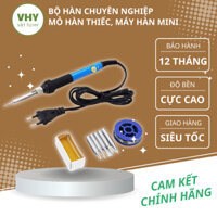 Mỏ hàn thiếc điều chỉnh nhiệt độ, máy hàn mini, mỏ hàn tq936 60w 220v và phụ kiện hàn, thiếc hàn