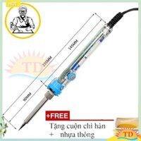 Mỏ hàn thiếc điều chỉnh nhiệt độ + chì hàn và nhựa thông  - no 907
