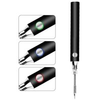 Mỏ Hàn Thiếc Mini, Máy Hàn Cầm Tay Sạc Bằng Cổng USB, Tặng Kèm Đế Hàn Và Cuộn Thiếc