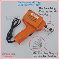 Mỏ hàn xung Việt Nam công nghệ Tiệp 100W, 150W, Mỏ hàn xung Tiệp 220V-100W chính hãng. Có bảo hành