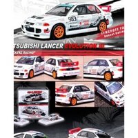 MÔ HÌNH 1:64 INNO64 - TOYOTA COROLLA AE86 Levin & MITSUBISHI LANCER EVOLUTION III "TRACKERZ RACING" Box Set