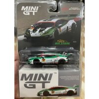 Mô Hình 1:64 MINI GT - Lamborghini Huracán GT3 EVO #87 “Bamboo Airways LAMBORGHINI GT3” JLOC 2022  SUPER GT SERIES