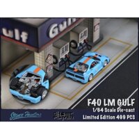 MÔ HÌNH 1:64 STANCE HUNTERS x GHOST PLAYER - Ferrari F40 LM Gulf Livery