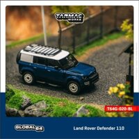 MÔ HÌNH 1:64 TARMAC WORKS - Land Rover Defender 110 Blue