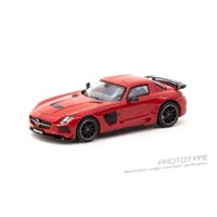 MÔ HÌNH 1:64 TARMAC WORKS - Mercedes-Benz SLS AMG Coupé Black Series Red