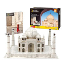 Mô Hình 3D Bằng Giấy CubicFun  Đền Taj Mahal DS0981h (87 mảnh, National Geographic Taj Mahal)