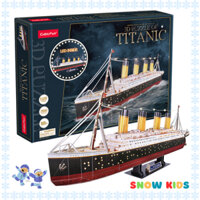 Mô hình 3D CubicFun Led - Titanic L521h