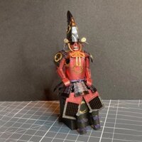 Mô Hình 3D Kim Loại Áo Giáp Kiyomasa Kato của Nhật Bản [chưa ráp]