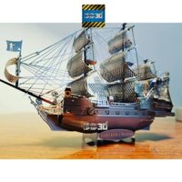 Mô hình 3D kim loại lắp ráp Tàu Queen Anne Revenge [Chưa lắp]