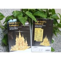 Mô hình 3D lắp ghép Nhà Thờ Saint Basil